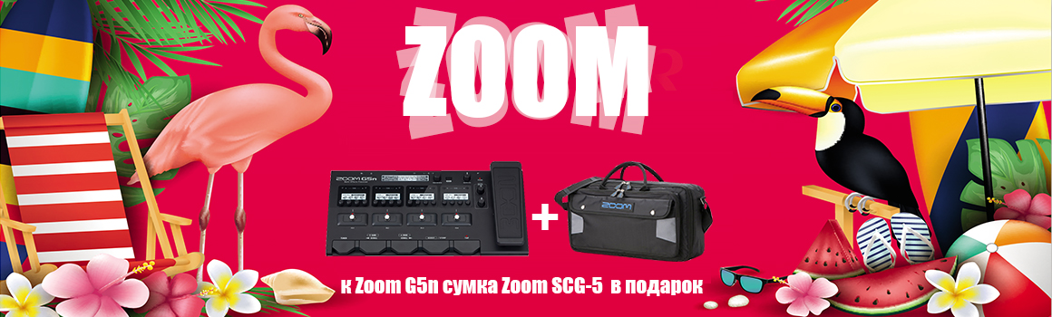 К ZOOM G5N Сумка Zoom SCG-5 в ПОДАРОК!