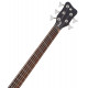  WARWICK RockBass Corvette Multiscale, 5-String (Solid Black Satin)