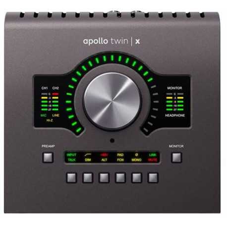 UNIVERSAL AUDIO Apollo Twin X QUAD Heritage Edition (Desktop/Mac/Win/TB3)