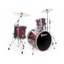 Ударна установка PREMIER 64299-77 APK MODERN LEGEND 22 + Набір стійок PREMIER HARDWARE PACK (3000 SERIES) LUNAR SILVER