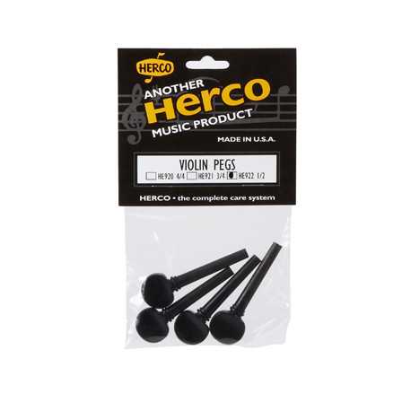 DUNLOP HE922 HERCO VIOLIN PEGS - 1/2 SIZE