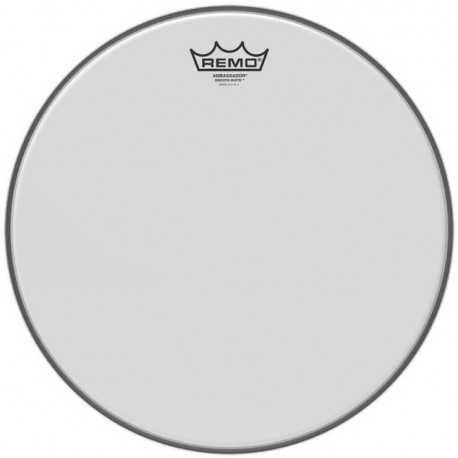 REMO 16" AMBASSADOR SMOOTH WHITE