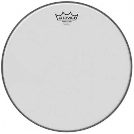 REMO 10" AMBASSADOR SMOOTH WHITE