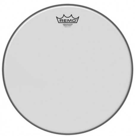 REMO 12" AMBASSADOR SMOOTH WHITE