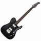 G&L TRIBUTE ASAT DELUXE R TRANS BLACK