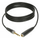 KLOTZ AS-EX2 EXTENSION CABLE BLACK 6 M