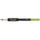 FENDER CABLE PROFESSIONAL SERIES 10' GLOW IN DARK GREEN