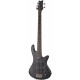 SCHECTER STILETTO STUDIO-5 SEE-THRU BLACK SATIN STBLS