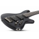 SCHECTER STILETTO STUDIO-5 SEE-THRU BLACK SATIN STBLS