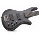 SCHECTER STILETTO STUDIO-5 SEE-THRU BLACK SATIN STBLS