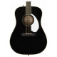 FENDER PM-1E DREADNOUGHT MAHOGANY BLACK TOP LTD