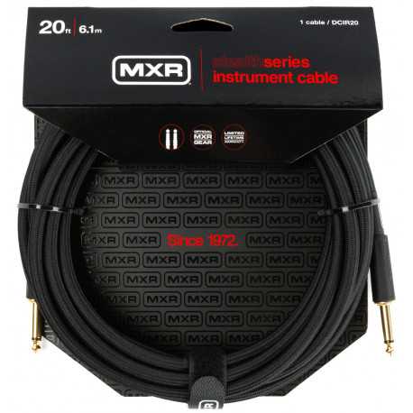 MXR Stealth Series Instrument Cable (20ft)