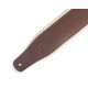 LEVY'S M26PD-BRN_CRM CLASSICS SERIES PADDED TWO-TONE GUITAR STRAP (BROWN, CREAM)