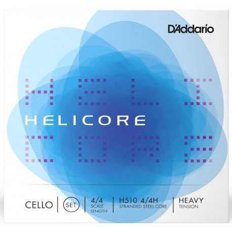 D'ADDARIO HELICORE CELLO STRING SET 4/4 Scale Heavy Tension