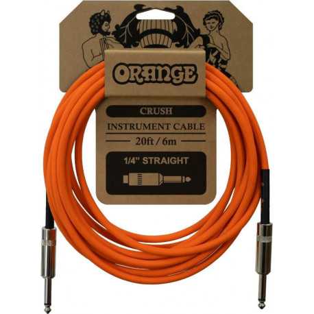 Orange Crush CA036 (Jack 6,3 мм/Jack 6,3 мм, 6 м) - инструментальный кабель