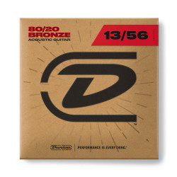 DUNLOP DAP1356 PHOSHOR BRONZE ACOUSTIC GUITAR STRINGS (13-56)