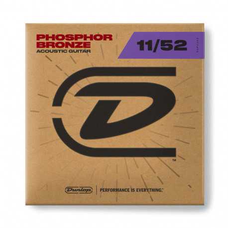 DUNLOP DAP1152 PHOSPHOR BRONZE MEDIUM LIGHT (11-52)