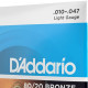 D'ADDARIO EJ36 80/20 BRONZE REGULAR LIGHT 12-STRING (10-47)