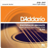 D'ADDARIO EJ15 PHOSPHOR BRONZE EXTRA LIGHT (10-47)