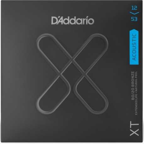 D'ADDARIO XTABR1253 XT 80/20 BRONZE LIGHT (12-53)