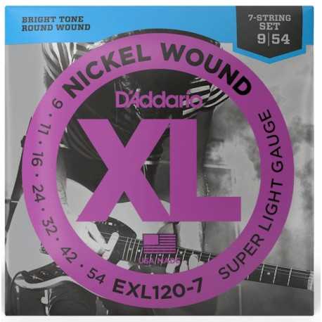 D"ADDARIO EXL120-7