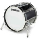 Yamaha Recording Custom 20”x16” Bass Drum (Solid Black)