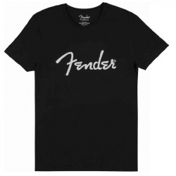 Fender T-Shirt Spaghetti Logo Men's Black L