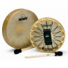 Meinl NINO 554 Frame Drum 15" Buffalo Skin Head Natural