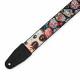 LEVY'S MP2CAL-002 2″ Poly Calaca Guitar Strap – Eyes