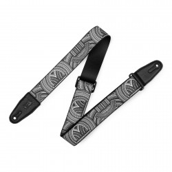 LEVY'S MP2TAT-002 2″ Tattoo Series Poly Guitar Strap - Tribal