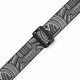 LEVY'S MP2TAT-002 2″ Tattoo Series Poly Guitar Strap - Tribal