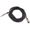 ROCKCABLE RCL30390 D6M BA - Microphone Cable - XLR (m) / TRS Jack (10m)