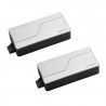 Fishman Fluence Modern 7-String Humbucker Pickups Set (Fishman PRF-MH7-SR2) Brushed Stainless