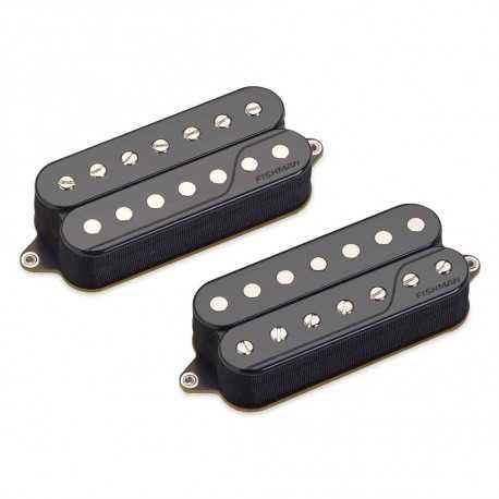 Fishman Fluence Open Core Classic 7-String Humbucker Pickups Black (Fishman PRF-CO7-SB2)