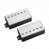 Fishman Fluence Classic 6-String Humbucker Pickups Set Brushed Stainless (Fishman PRF-CHB-SR2)