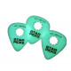 EVERLY GLOW IN THE DARK STAR PICK THIN .46mm (12-PACK)