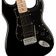 SQUIER by FENDER SONIC STRATOCASTER HSS MN BLACK