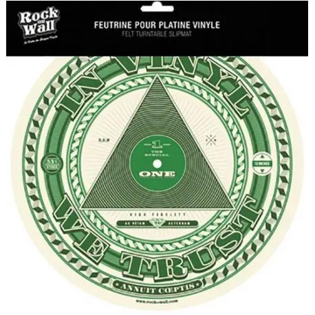 Rock On Wall Slipmat - In Vinyl We Trust