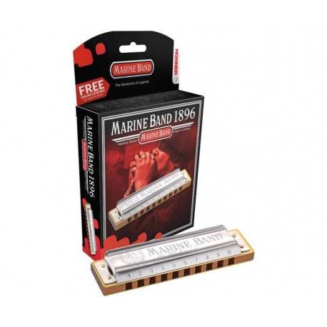 Hohner M1896066X Marine Band F 1896/20 Box