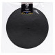 Audio Anatomy Slipmat Leather - Black - Diameter 295Mm - Thickness 1,5Mm