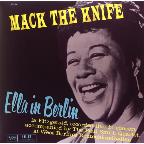 LP Ella Fitzgerald: Mack The Knife - Ella In Berlin