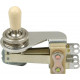 DIMARZIO EP1100 SWITCHCRAFT TOGGLE SWITCH - RIGHT ANGLE