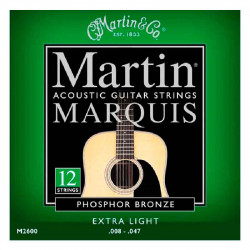 Martin M2600 (10-47 Marquis 12-strings Phosphor Bronze)