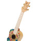 Ortega Art Series Concert Size Ukulele Mystic India (RUAR-MI)