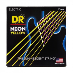 DR Strings NEON Yellow Electric - Medium (10-46)