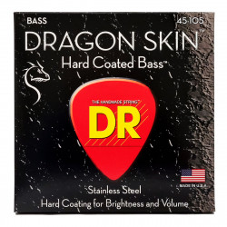 DR Strings DRAGON SKIN Bass - Medium (45-105)