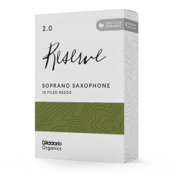 D'ADDARIO Organic Reserve - Soprano Sax №2.0 - 10 Pack