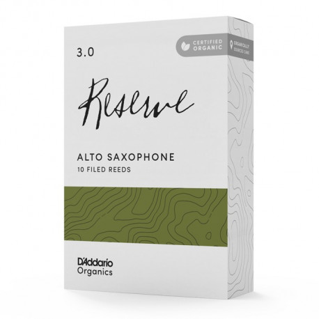 D'ADDARIO Organic Reserve - Alto Sax #3.0 - 10 Box