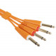 UDG SET JACK-JACK ORANGE 1,5M (U97002OR)