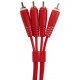 UDG SET RCA - RCA RED 3M (U97003RD)